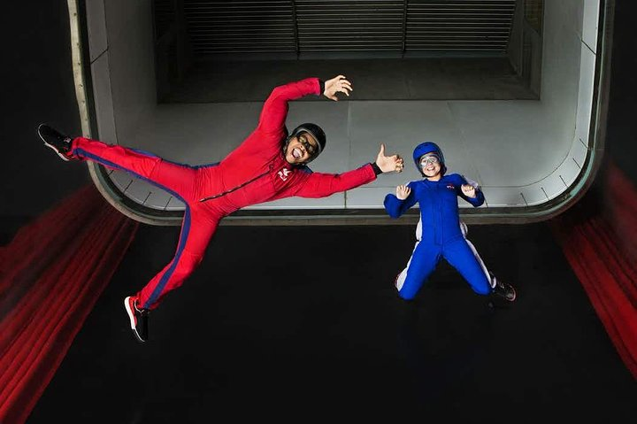 Experience the joy of indoor skydiving at iFLY Dubai where excitement meets gravity-defying fun as you soar in dual tunnels guided by expert instructors in a unique shopping mall setting.
